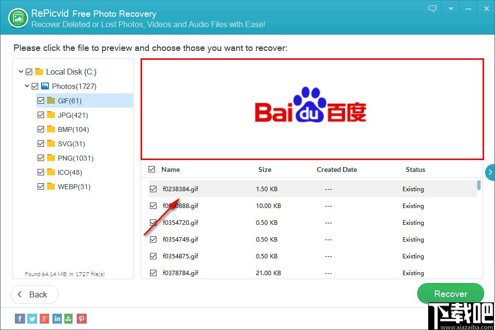 RePicvid Photo Recovery下载,图片恢复,数据恢复,文件恢复