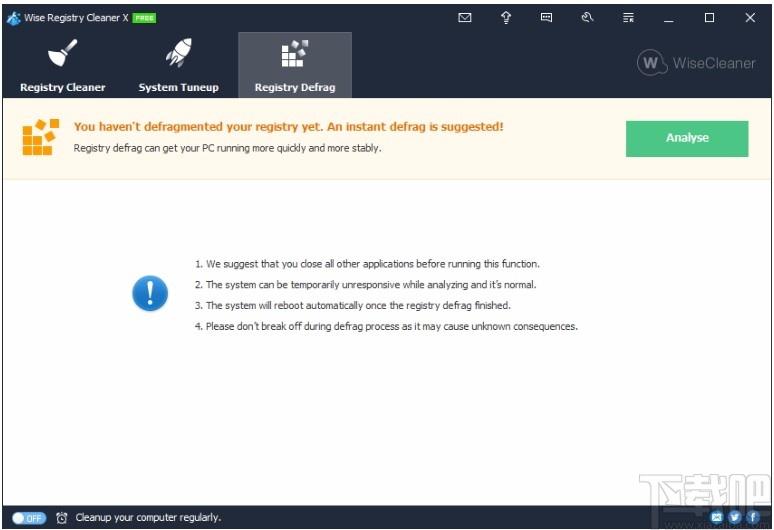 Wise Registry Cleaner X Pro,注册表清理,注册表