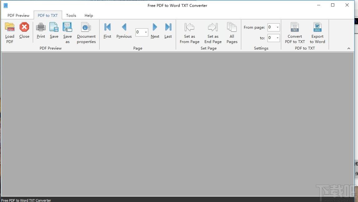 Free PDF to Word TXT Converter下载,免费PDF到文字转换