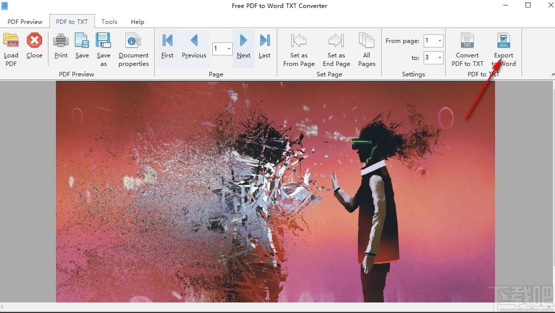 Free PDF to Word TXT Converter下载,免费PDF到文字转换