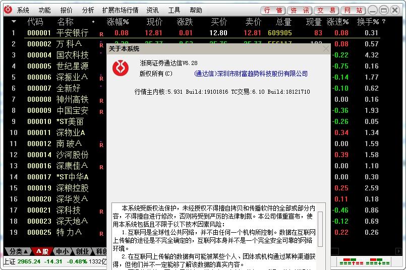 浙商证券通达信,浙商证券,通达信.