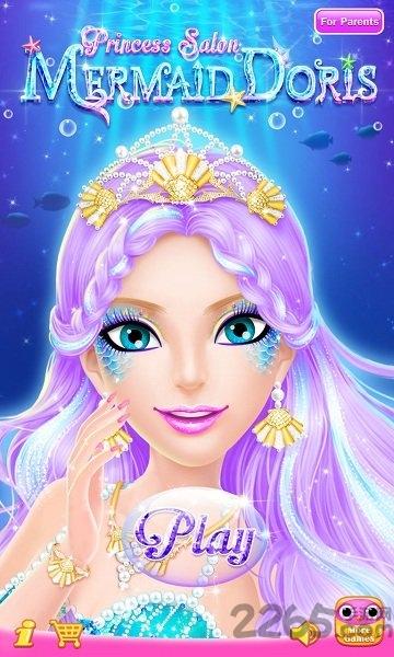 公主沙龙美人鱼多丽丝内购破解版下载,公主沙龙美人鱼多丽丝,美人鱼游戏,换装游戏