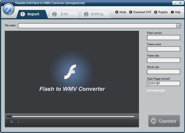 ThunderSoftFlashtoWMVConverter,视频转换.