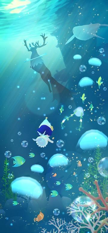 深海水族馆圣诞节版游戏下载,深海水族馆,海洋游戏,放置游戏